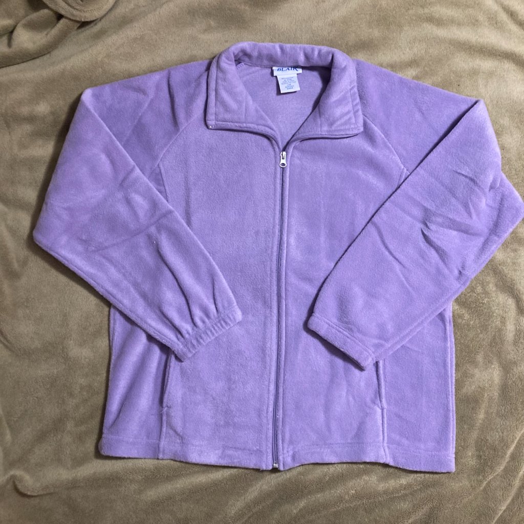 Nwt Blair Fleece Jacket Coat Size L